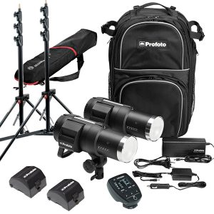 Profoto B1 Air TTL 500Ws battery-powered 2-head kit