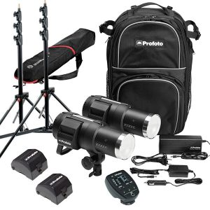 Profoto B1X Air TTL 500Ws battery-powered 2-head kit